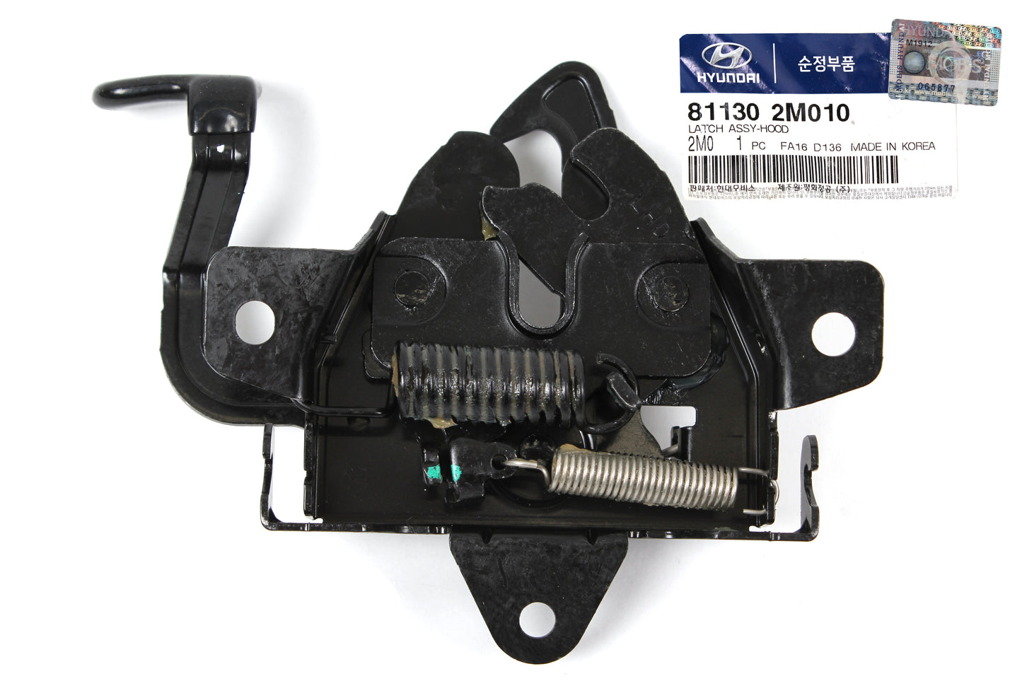GENUINE Hood Lock Latch for 2010-2012 Hyundai Genesis Coupe 3.8L 811302M010