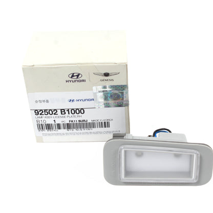 GENUINE License Plate Light lamp RIGHT PASSENGER for 2015-16 Genesis 92502B1000
