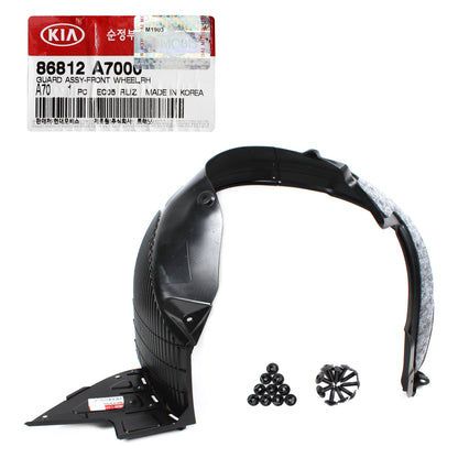 GENUINE Front Fender Liner LEFT & RIGHT for 2014-2016 KIA FORTE 86811A7000
