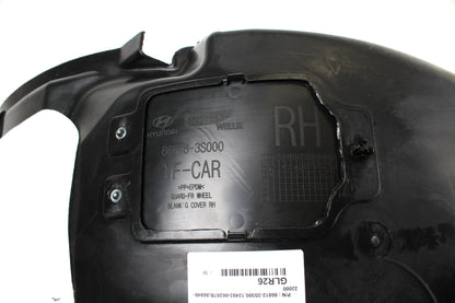 GENUINE Fender Liner FRONT RIGHT RH for 11-14 Hyundai Sonata OEM 868123S500