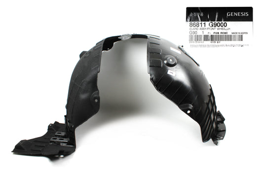 GENESIS OEM Fender Liner FRONT LEFT DRIVER for 2019-2021 G70 86811G9000