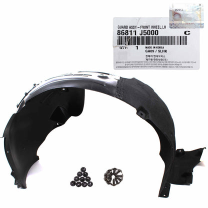 GENUINE Front Fender Liner LEFT & RIGHT for 2018-2021 Kia Stinger 86812J5000