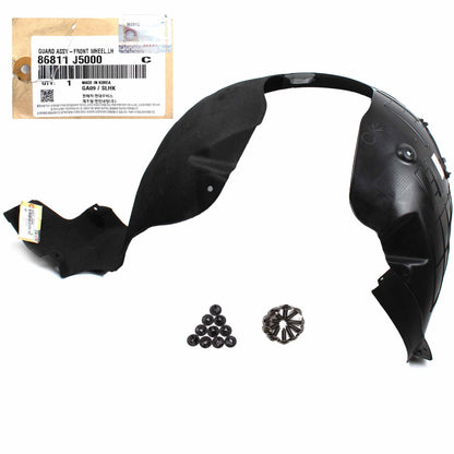 GENUINE Fender Liner FRONT LEFT DRIVER for 2018-2023 Kia Stinger 86811J5000