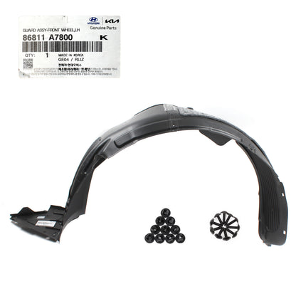 Fender Liner LEFT DRIVER GENUINE for 17-18 Kia Forte 86811A7800 86811B0000