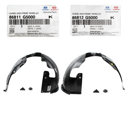 GENUINE Fender Liner RIGHT PASSENGER RH for 2017 2018 2019 Kia Niro 86812G5000