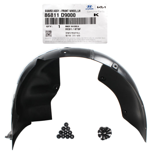 GENUINE Fender Liner FRONT LEFT DRIVER for 2017-2019 Kia Sportage 86811D9000