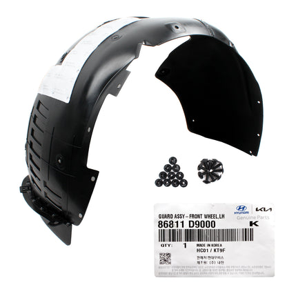 GENUINE Fender Liner FRONT LEFT DRIVER for 2017-2019 Kia Sportage 86811D9000