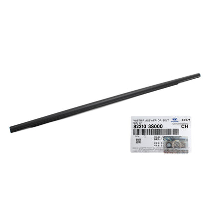 GENUINE Front Door Belt Molding LEFT DRIVER for 11-15 Hyundai Sonata 822103S000