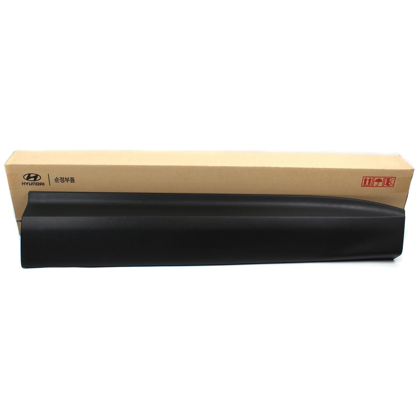 GENUINE FRONT Door Side Molding RIGHT for 13-17 Hyundai Santa Fe 877222W000CA