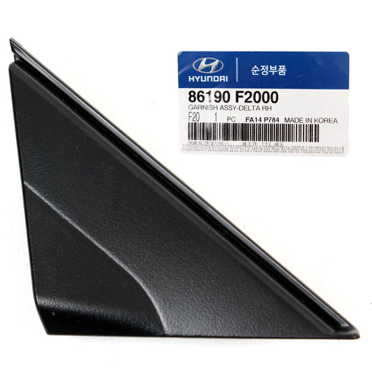 Fits 17-20 Hyundai Elantra GENUINE Fender-Pillar Trim Molding RIGHT 86190F2000