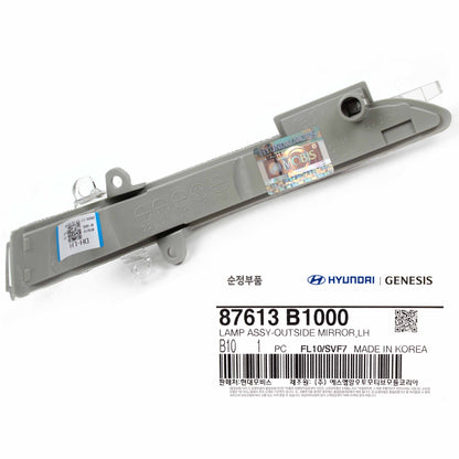 OEM OutSide Mirror LED Marker Repeater LEFT for 15-20 GENESIS G80 87613B1000
