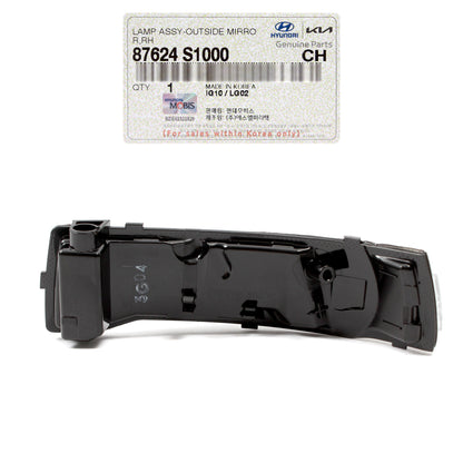 OEM Outside Mirror Turn Signal Lamp RIGHT for 19-23 Hyundai Santa Fe 87624S1000