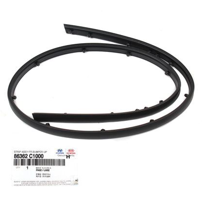 GENUINE Front Grille Upper Rubber Molding for 15-17 Hyundai Sonata 86362C1000