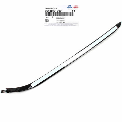 OEM Windshield Pillar Molding FRONT LEFT DRIVER for 19-20 Santa Fe 86130S1000