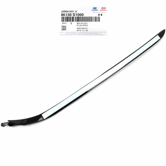OEM Windshield Pillar Molding FRONT LEFT DRIVER for 19-20 Santa Fe 86130S1000