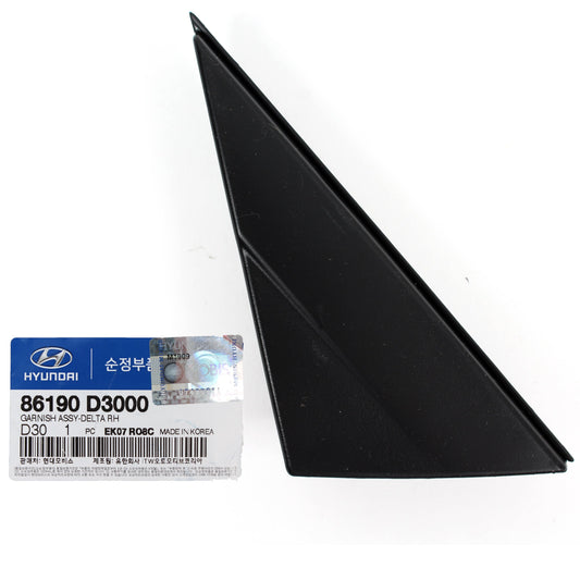 OEM Fender Pillar Trim Molding PASSENGER for 16-20 Hyundai Tucson 86190D3000