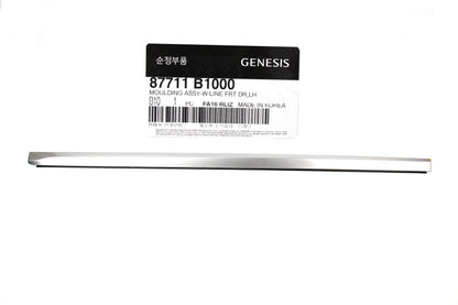 GENUINE Front Door Lower Chrome Molding LEFT for 15-20 GENESIS G80 87711B1000