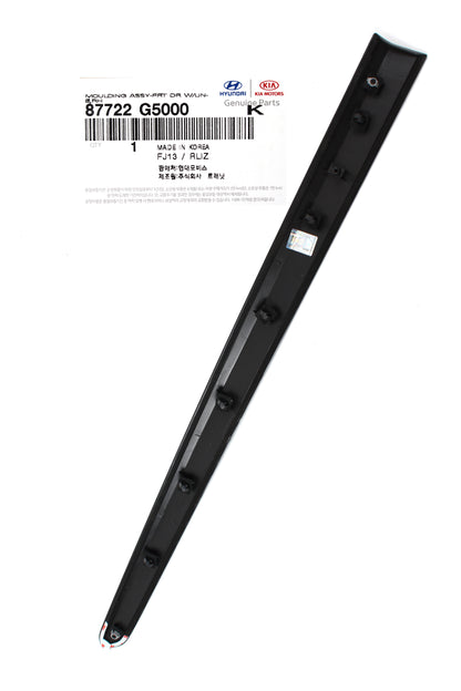 GENUINE Front Door Lower Molding RIGHT PASSENGER for 17-20 Kia Niro 87722G5000