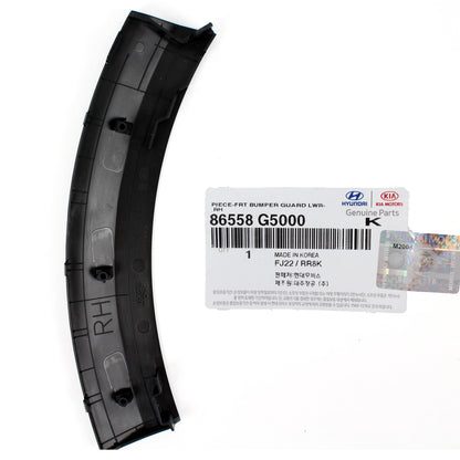 GENUINE Front Bumper Side Molding RIGHT PASSENGER for 17-20 Kia Niro 86558G5000