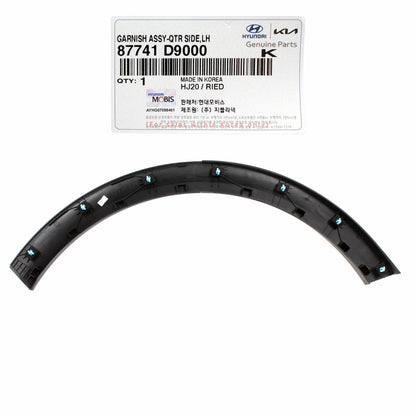 GENUINE Rear Fender Flare Molding LEFT LH for 17-22 Kia Sportage 87741D9000