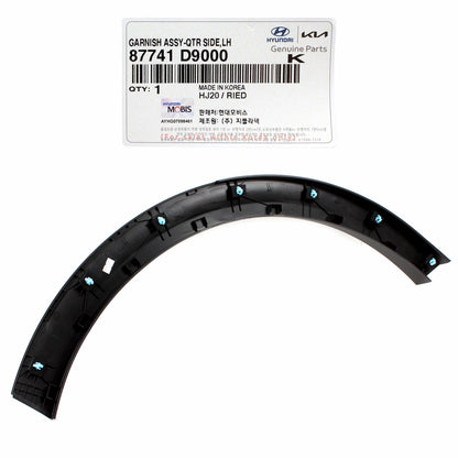 GENUINE Rear Fender Flare Molding LEFT LH for 17-22 Kia Sportage 87741D9000