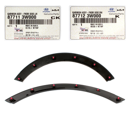 GENUINE FRONT Fender Flare Molding RIGHT RH for 11-16 Kia Sportage 877123W000