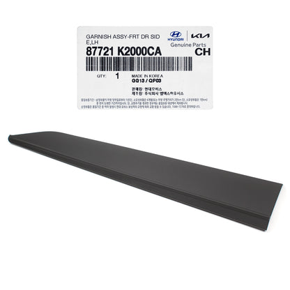 GENUINE Front Door Lower Molding LEFT for 2020-2022 Hyundai Venue 87721K2000CA