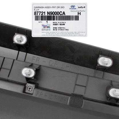 GENUINE Front Door Side Molding LEFT LH for 22-23 Hyundai Tucson 87721N9000CA