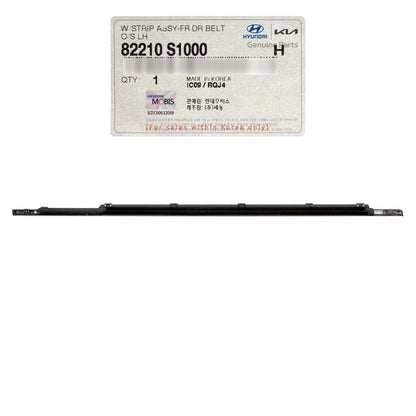 GENUINE Front Door Window Belt Molding LEFT for 2019-2023 Santa Fe 82210S1000