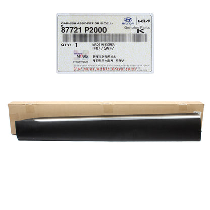 GENUINE Front Door Side Molding LEFT for 2021-2023 Kia Sorento 87721P2000