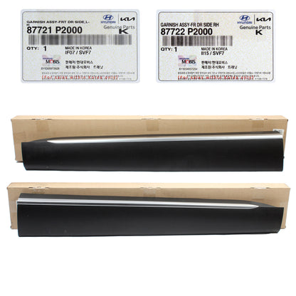 GENUINE Front Door Side Molding RIGHT for 2021-2023 Kia Sorento 87722P2000