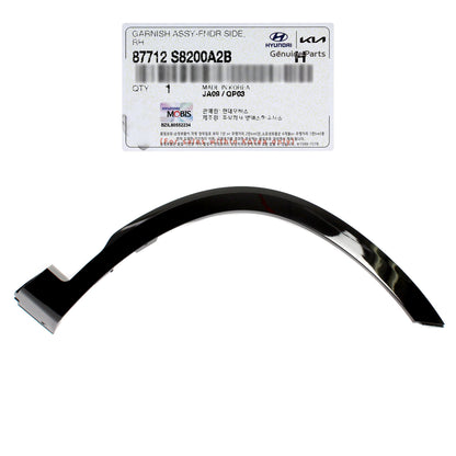 GENUINE Front Fender Wheel Molding RIGHT for 20-24 Hyundai Palisade 87712S8200