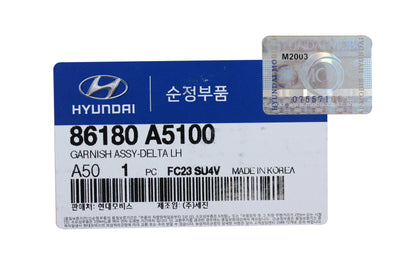 GENUINE Fender Pillar Molding LEFT for 13-17 Hyundai Elantra GT 86180A5100