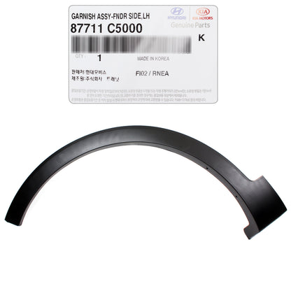 GENUINE Fender Wheel Molding FRONT DRIVER for 16-20 Kia Sorento 87711C6000