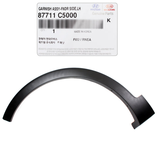 GENUINE Fender Wheel Molding FRONT DRIVER for 16-20 Kia Sorento 87711C6000