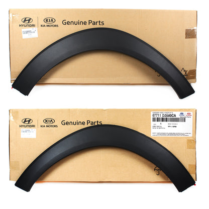 OEM Hyundai FRONT Fender Wheel Molding LT RT for 16-20 Tucson 87711D3000