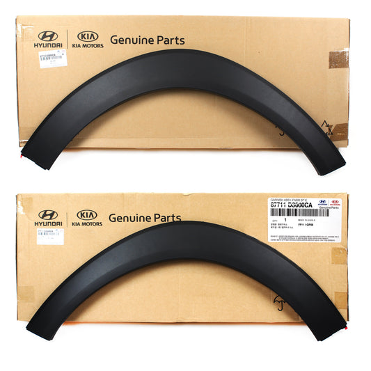 OEM Hyundai FRONT Fender Wheel Molding LT RT for 16-20 Tucson 87711D3000
