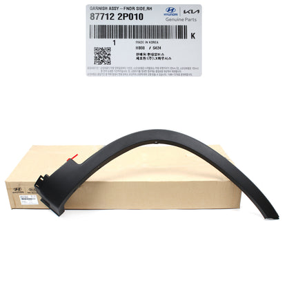 FRONT Fender Wheel Molding PASSENGER OEM for 2011-2015 Kia Sorento 877122P010