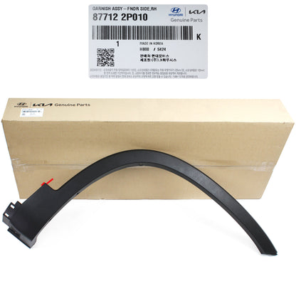 FRONT Fender Wheel Molding PASSENGER OEM for 2011-2015 Kia Sorento 877122P010