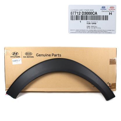 GENUINE FRONT Fender Wheel Molding RIGHT for 16-20 Hyundai Tucson 87712D3000CA
