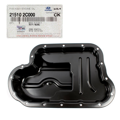 GENUINE Engine Oil Pan for 2010-2014 Hyundai Genesis Coupe 2.0L 215102C000
