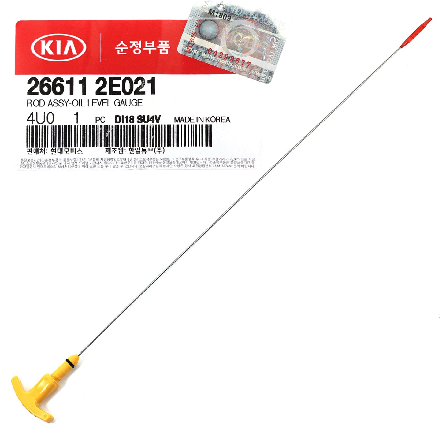 OEM Oil Level Dipstick for Elantra Sonata Tucson Forte Optima Soul 266112E021