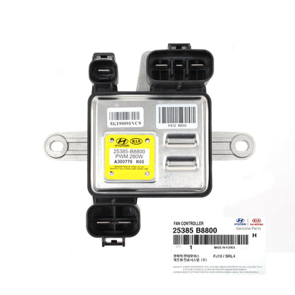 GENUINE Engine Cooling Fan Controller for 13-19 Santa Fe Sorento 3.3L 25385B8800