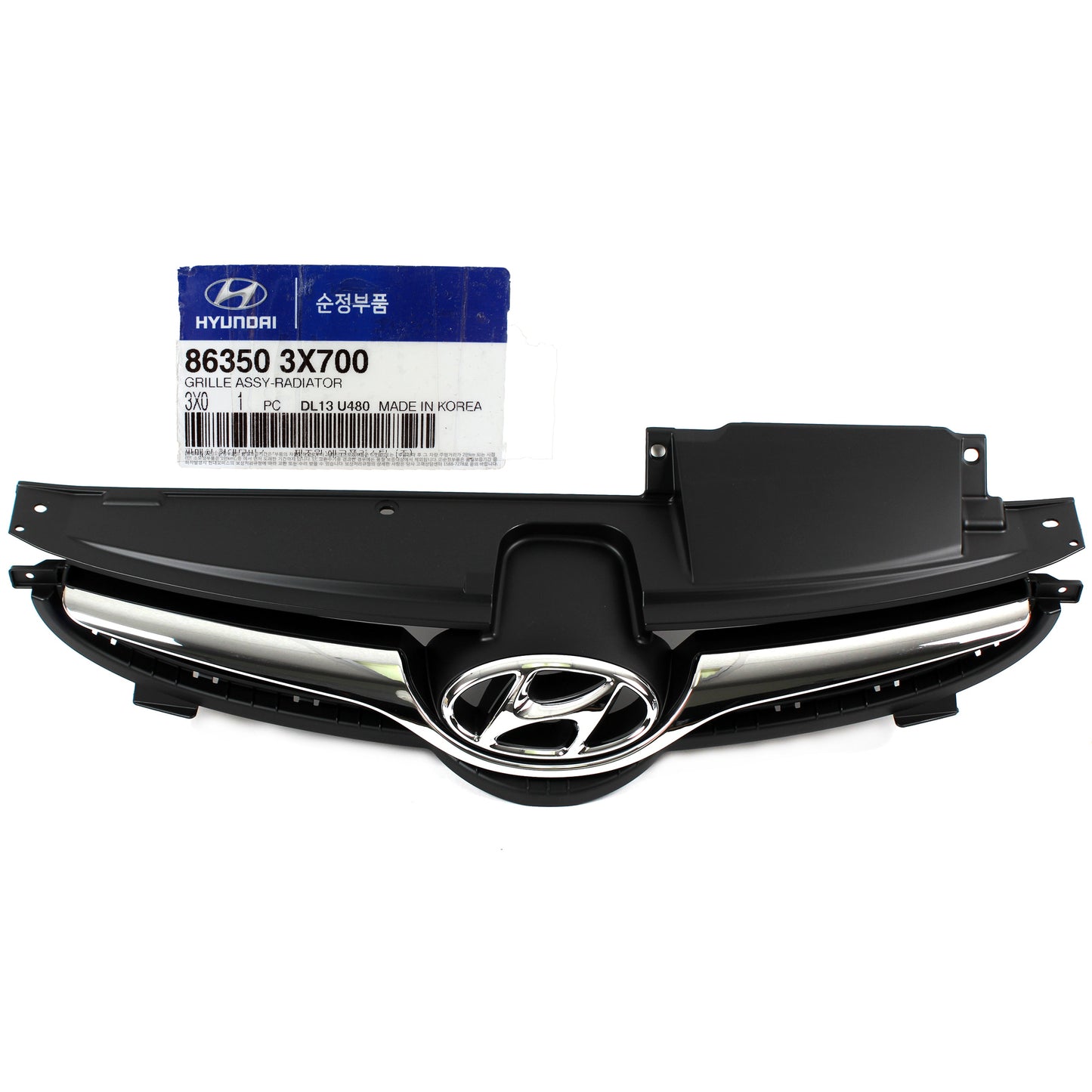 GENUINE Radiator Grille Front for 2014-2016 Hyundai Elantra OEM 863503X700
