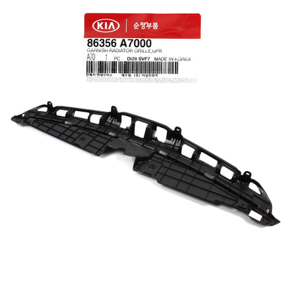 GENUINE Radiator Grille Upper Cover for 2014-16 Kia Forte & Koup 86356A7000