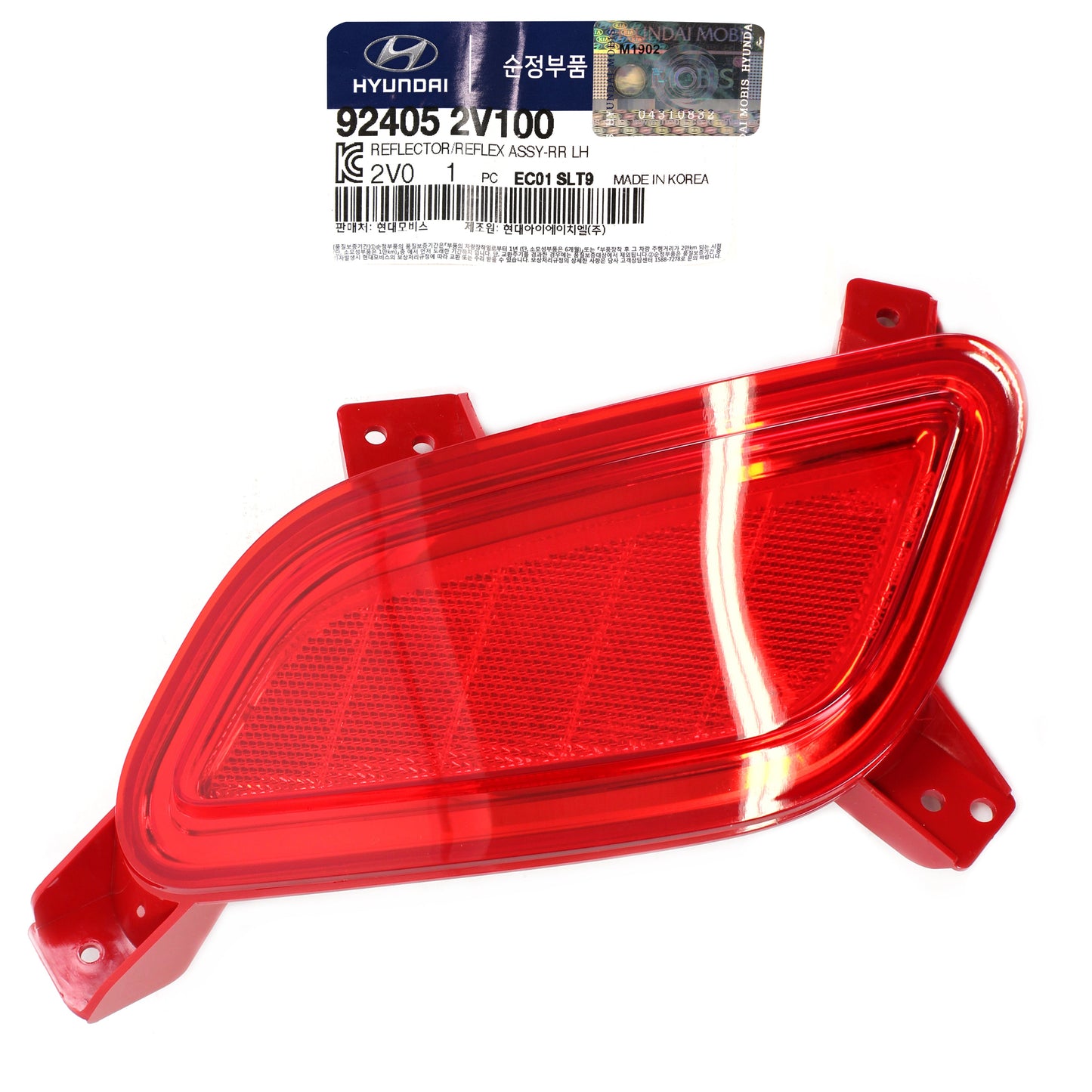 GENUINE Hyundai Rear Bumper Reflector DRIVER for 12-17 VELOSTER BASE 924052V100