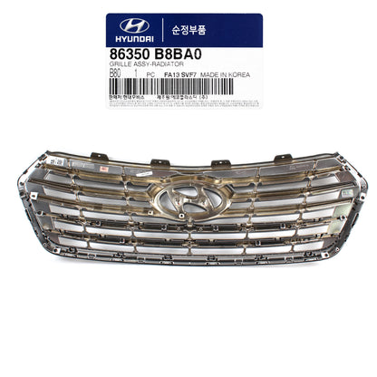 GENUINE Radiator Grille for 2017-2019 Hyundai Santa Fe XL 86350B8BA0