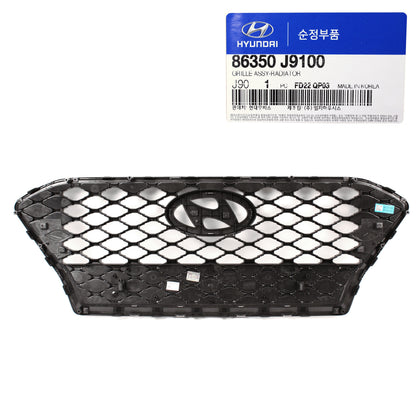 GENUINE Radiator Grille GRAY SILVER for 2018-2021 Hyundai Kona 86350J9100