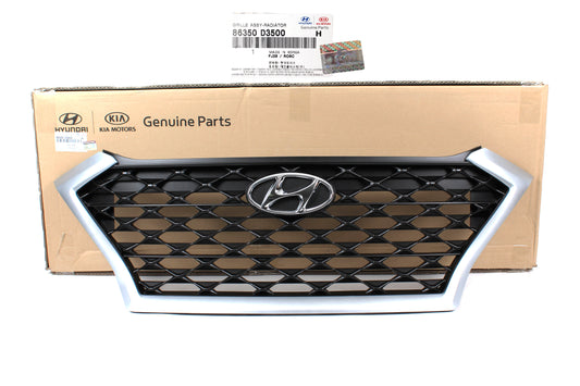 GENUINE Radiator Grille W/O Camera Hole for 2019-21 Hyundai Tucson 86350D3500