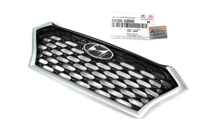 GENUINE Radiator Grille W/O Camera Hole for 2019-21 Hyundai Tucson 86350D3500